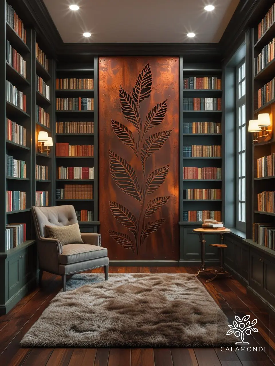 Autumn Leaf Panel - dekoracyjna panel z cortenu