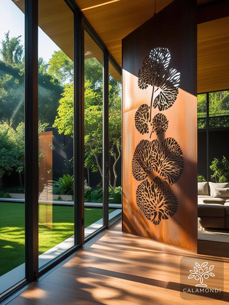 Botanical Flow - panel dekoracyjny z motywem roślinnym