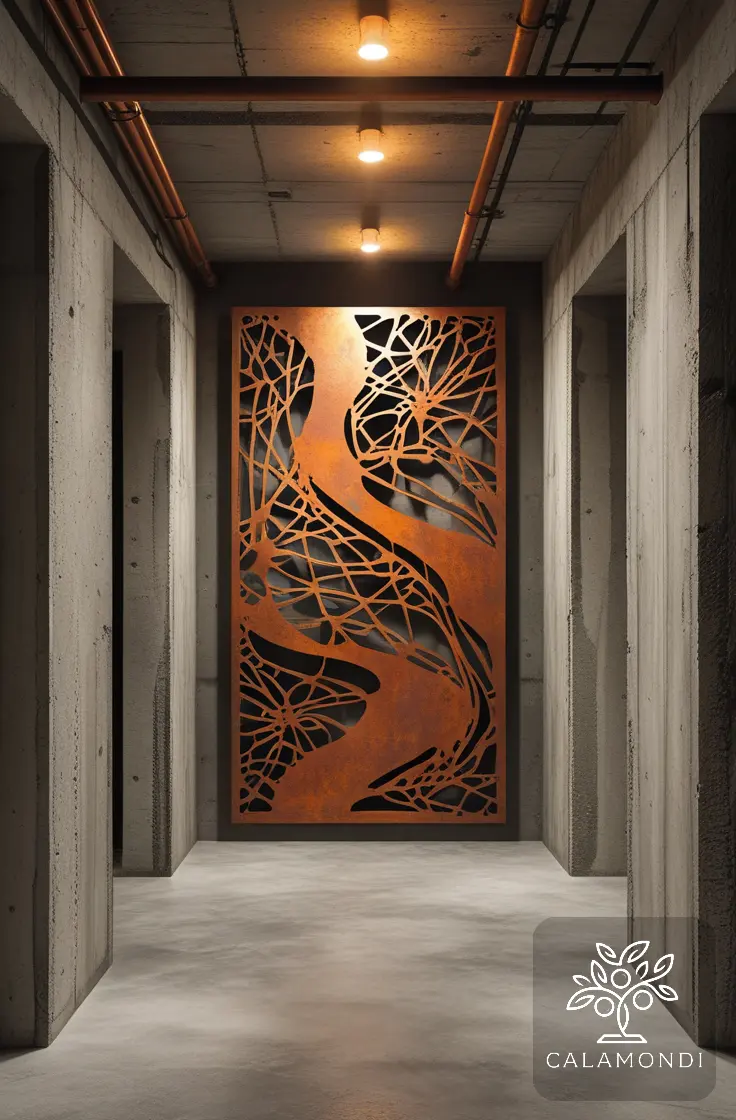 Flowing Lines - panel z płynnymi liniami