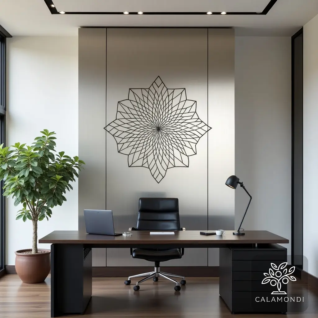 Geometric Star - geometryczny panel dekoracyjny